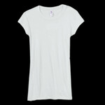 Bella Women's Sheer Rib Longer-Length T-Shirt